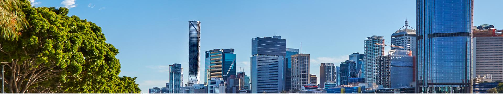 Australian city skyline